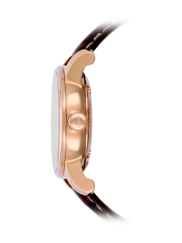 21 Mido Baroncelli II Lady rosé M7600 Seite | BURCK Uhrenshop Mido Baroncelli II Lady rosé M7600 Seite