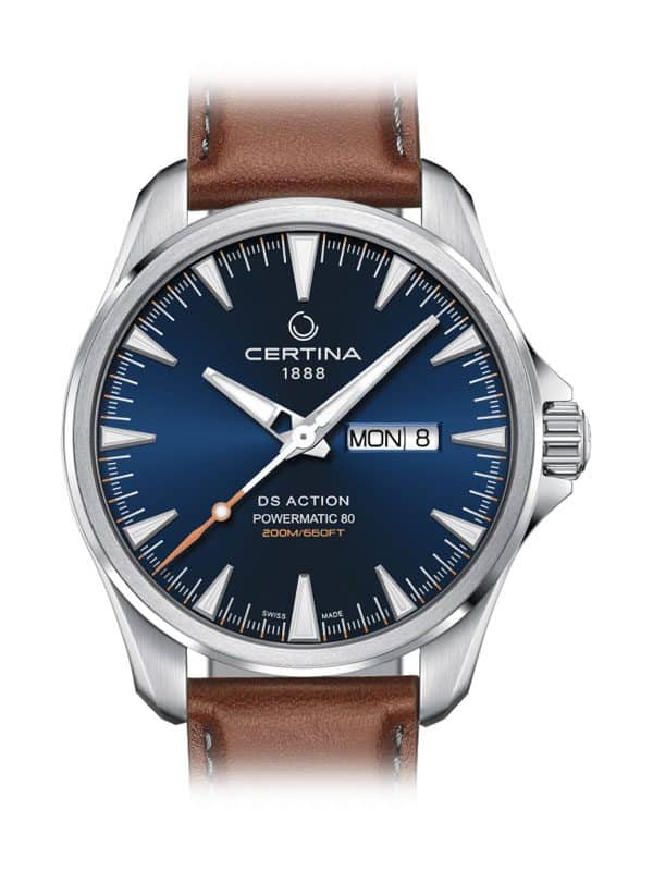 2 CERTINA DS Action Day-Date Powermatic 80 C032.430.16.041.00