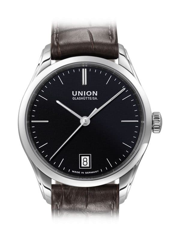 UNION Glashütte Viro Datum 34mm D011.207.16.051.00 Damenuhr