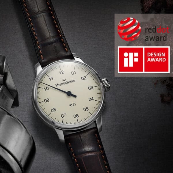 MeisterSinger N° 01 AM3303 SG02 Handaufzug