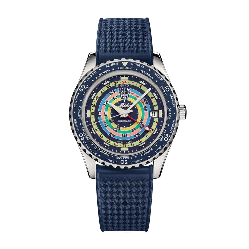 3 MIDO Ocean Star Decompression Worldtimer M026.829.17.041.00 | BURCK Uhrenshop MIDO Ocean Star Decompression Worldtimer M026.829.17.041.00