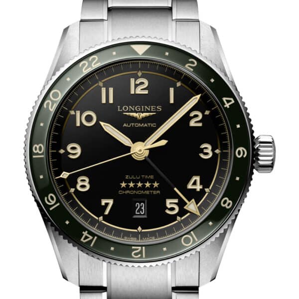 LONGINES Spirit Zulu Time L3.812.4.63.6 Chronometer GMT