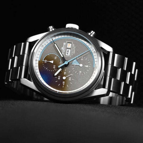 6 FORTIS Stratoliner S-41 Reentry Edition auf Block Bracelet F2340019