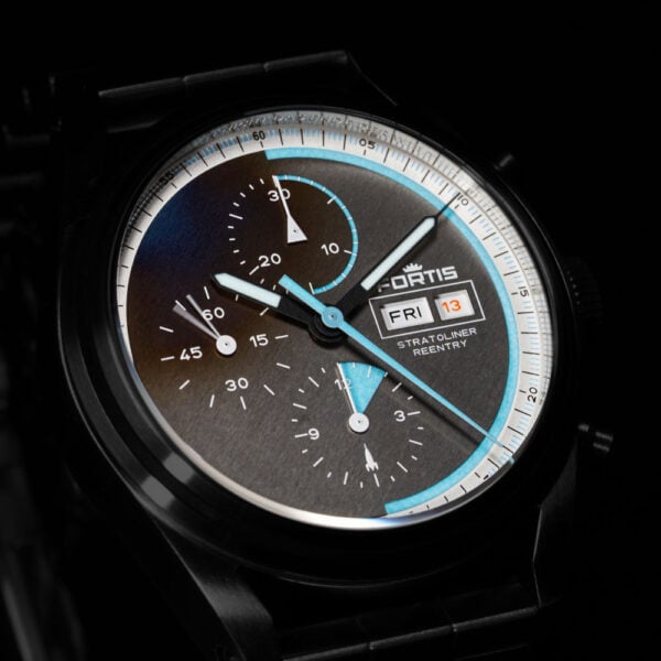 7 FORTIS Stratoliner S-41 Reentry Edition auf Block Bracelet F2340019