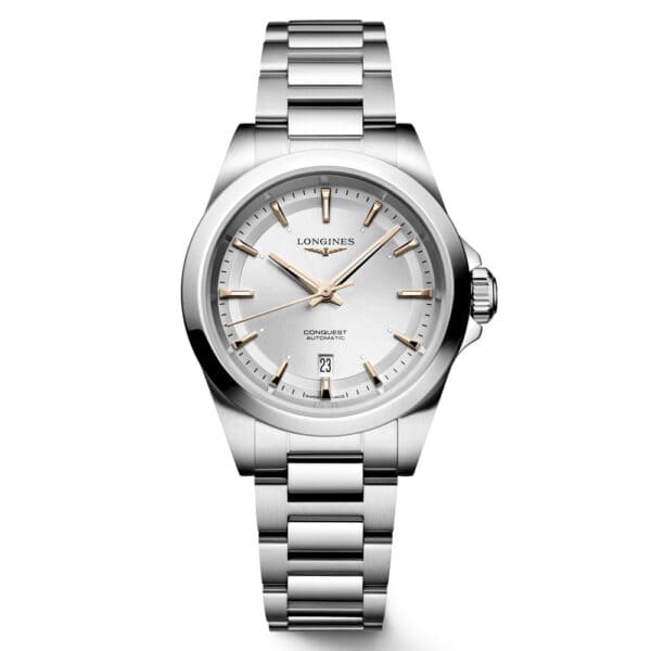 3 LONGINES Conquest Automatic L3.320.4.72.6 Damenuhr