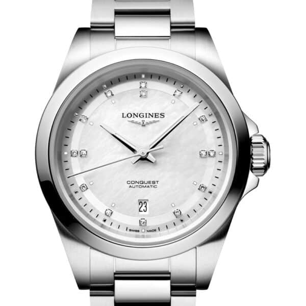 2 LONGINES Conquest Automatic L3.320.4.87.6 Damenuhr
