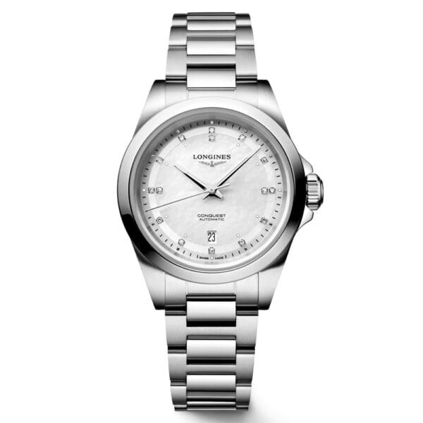 3 LONGINES Conquest Automatic L3.320.4.87.6 Damenuhr