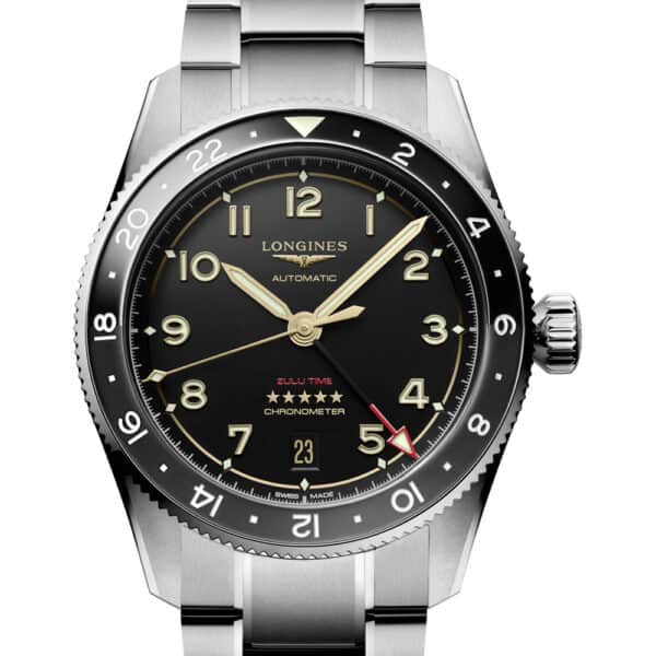 2 LONGINES Spirit Zulu Time Titanium L3.802.1.53.6 Chronometer GMT