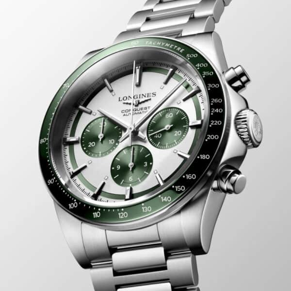 1 LONGINES Conquest Automatic Chronograph L3.835.4.02.6