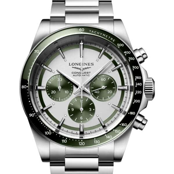 2 LONGINES Conquest Automatic Chronograph L3.835.4.02.6