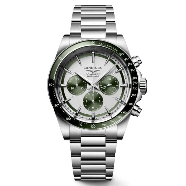 3 LONGINES Conquest Automatic Chronograph L3.835.4.02.6