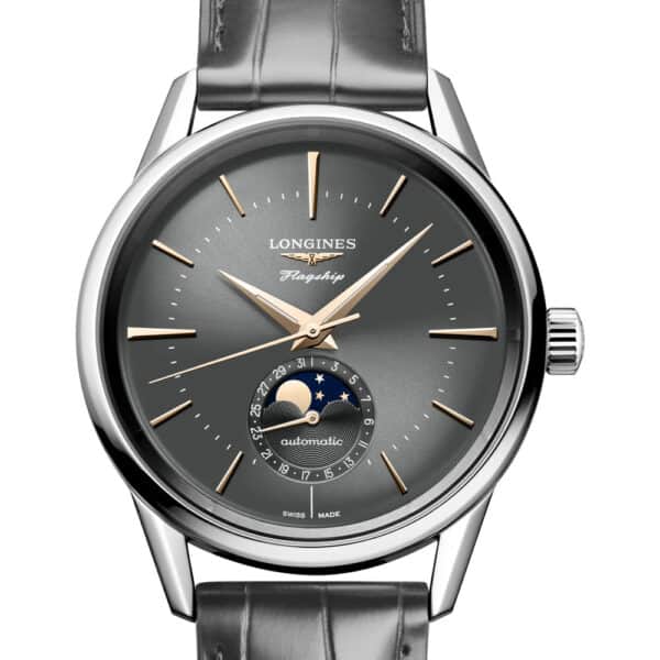 2 LONGINES Flagship Heritage Moonphase L4.815.4.52.2