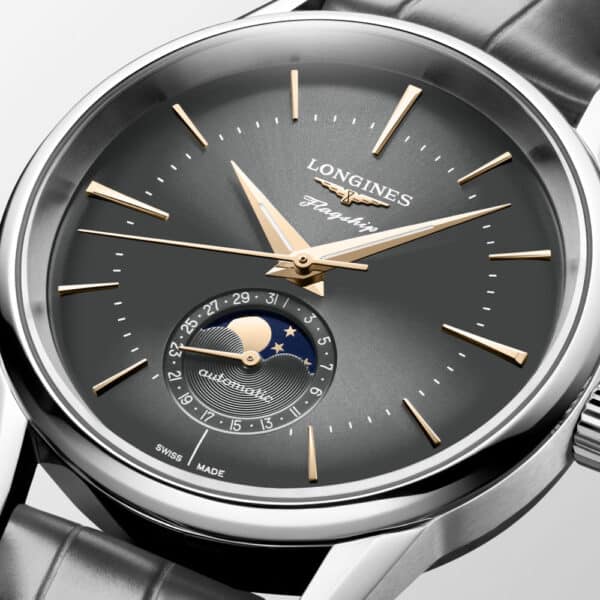 6 LONGINES Flagship Heritage Moonphase L4.815.4.52.2