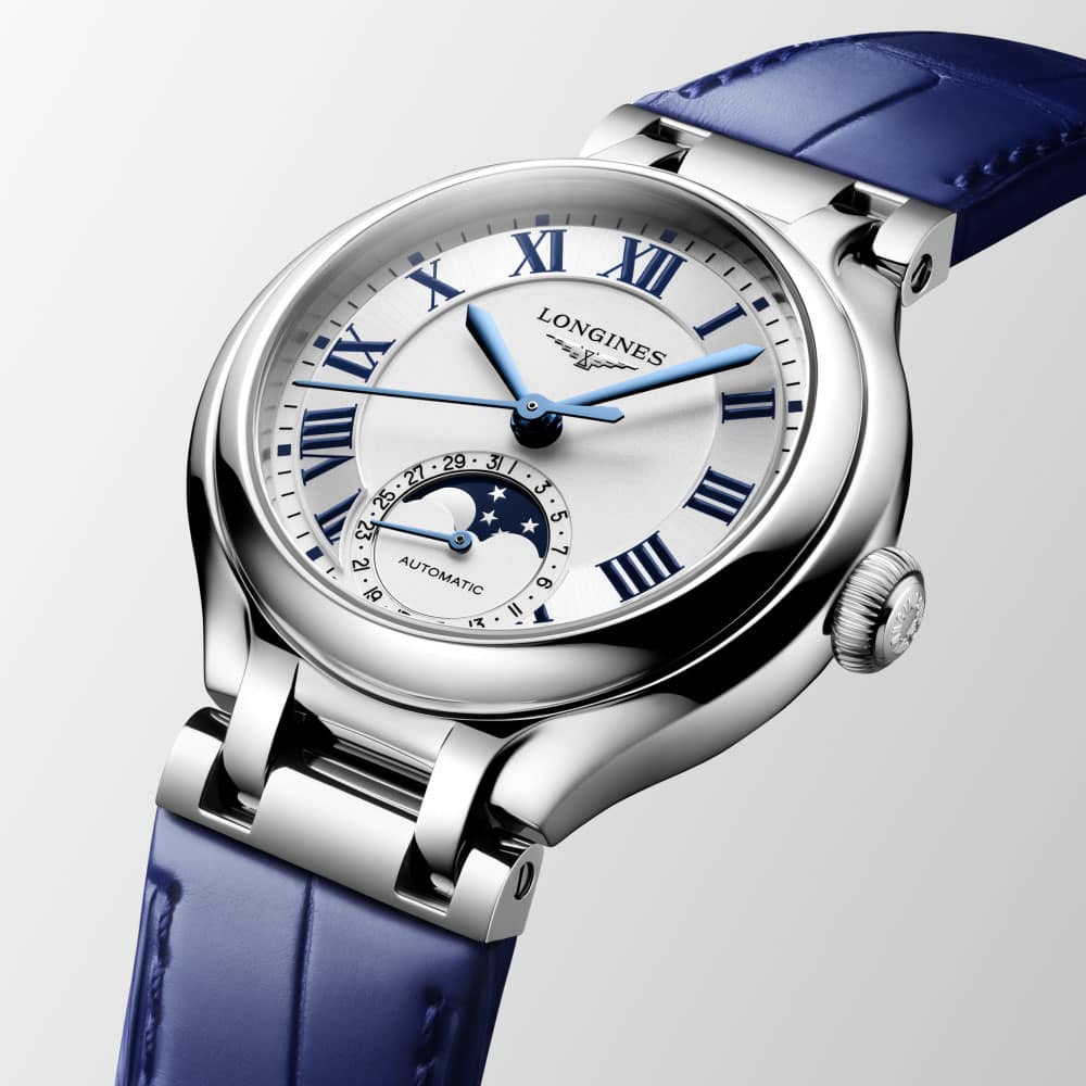 5 LONGINES PrimaLuna Moonphase L8.126.4.71.2 Damenuhr | BURCK Uhrenshop 5 LONGINES PrimaLuna Moonphase L8.126.4.71.2 Damenuhr