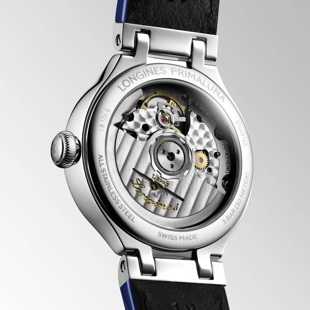 6 LONGINES PrimaLuna Moonphase L8.126.4.71.2 Damenuhr | BURCK Uhrenshop 6 LONGINES PrimaLuna Moonphase L8.126.4.71.2 Damenuhr
