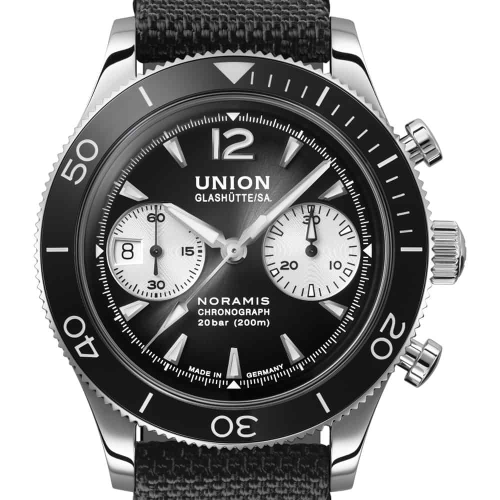 2 UNION Glashütte Noramis Chronograph Sport D012.927.18.057.00 | BURCK Uhrenshop 2 UNION Glashütte Noramis Chronograph Sport D012.927.18.057.00