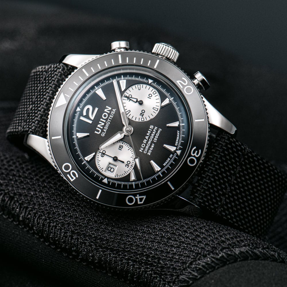 6 UNION Glashütte Noramis Chronograph Sport D012.927.18.057.00 | BURCK Uhrenshop 6 UNION Glashütte Noramis Chronograph Sport D012.927.18.057.00