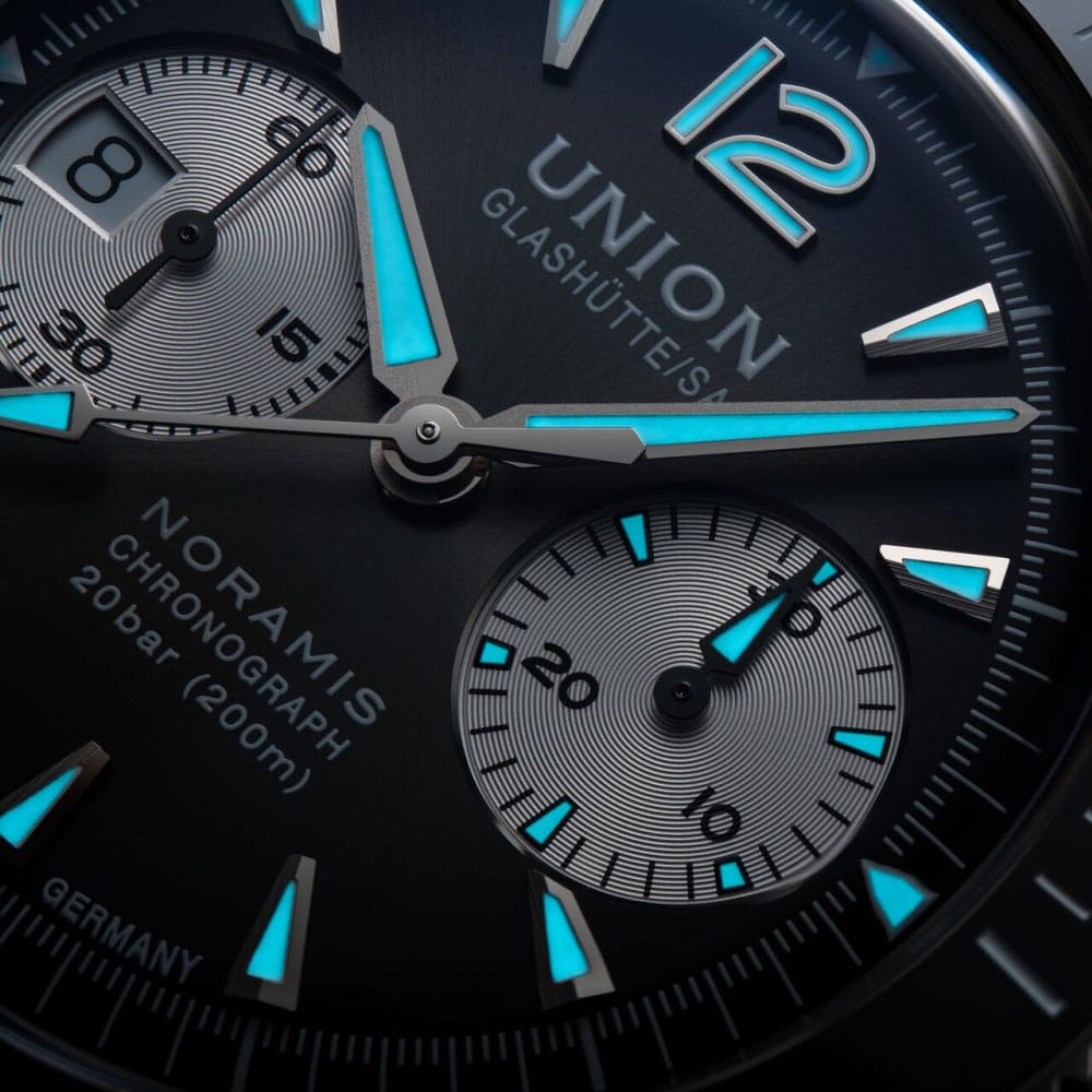 7 UNION Glashütte Noramis Chronograph Sport D012.927.18.057.00 | BURCK Uhrenshop 7 UNION Glashütte Noramis Chronograph Sport D012.927.18.057.00